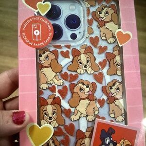 New Disney  iPhone Case -16 Pro Max/ Lady and the Tramp